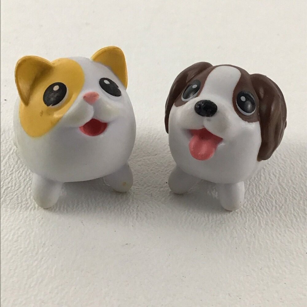 Chubby Puppies & Friends Miniature Tabby Shorthair Terrier Figures Spin Master
